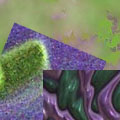 Зелено-фиолетовые туманы