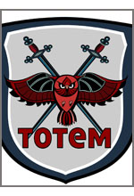 Варианты логотипа для охранной компании Тотем